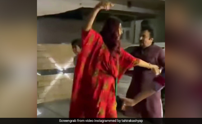 Just A Video Of Tahira Kashyap "Going Berserk With The Coolest Father-In-Law" At Their Diwali Party
