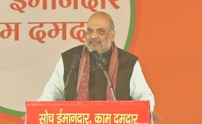 "Want Our 'JAM' Or Samajwadi Party 'JAM'": Amit Shah Asks UP Before Polls