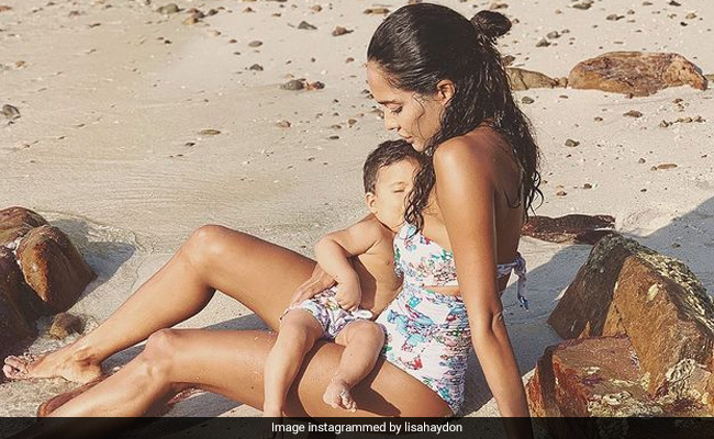 Why Lisa Haydon Thinks Raising Sons Should Be An "Olympic Sport"