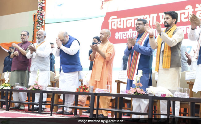 UP विधानसभा चुनाव को लेकर अमित शाह की बड़ी बैठक - रणनीति, नारे