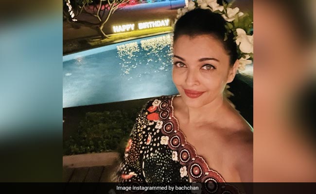 When You Are Aishwarya Rai Bachchan, 48 Looks Like This. Birthday Pic Courtesy Abhishek Bachchan