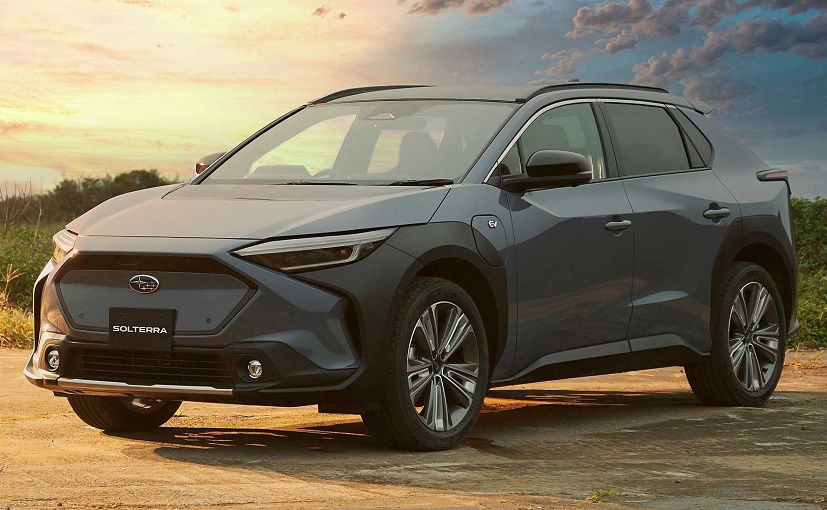 Subaru Unveils First All-Electric Car Solterra, Developed With Toyota