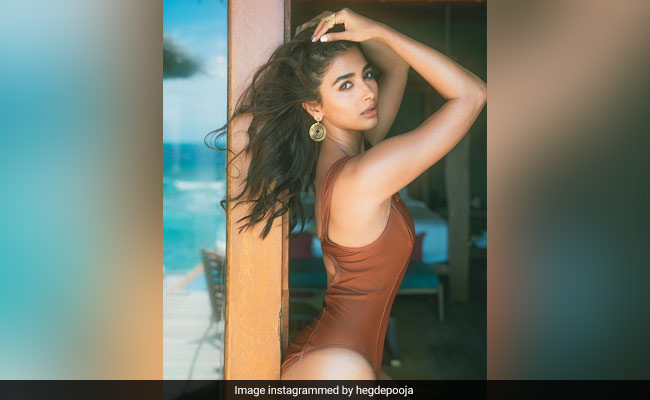 "Am A Bar Of Twix": Pooja Hegde Shares Stunning Pics From Maldives