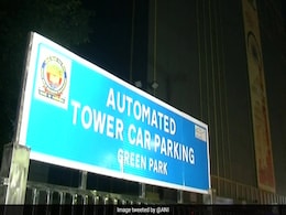 Portion Of Multilevel Parking Facility In Delhi Collapses Portion Of Multilevel Parking Facility In Delhi Collapses