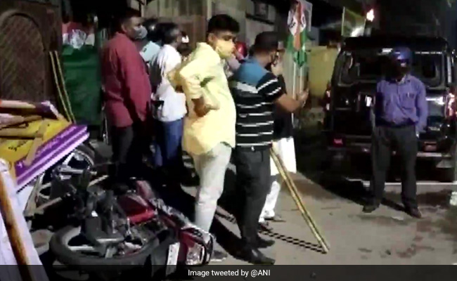 Several Injured After Attack On Trinamool Congress Leader's House In Tripura