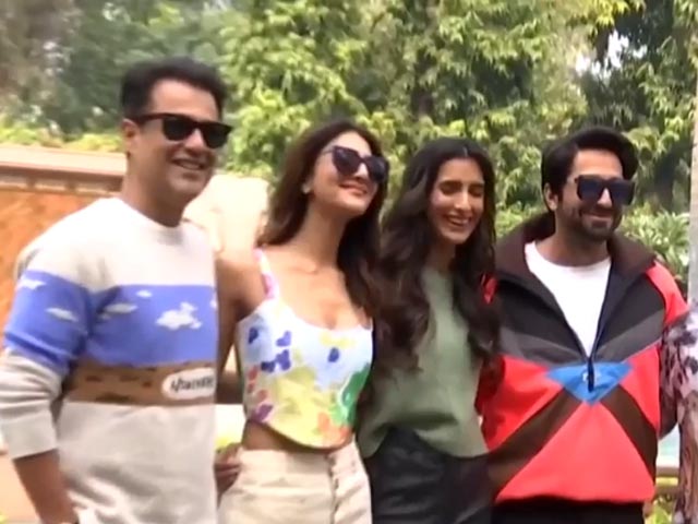 Work Is Keeping Ayushmann And Vaani Kapoor Busy