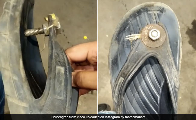 टूटी चप्पल तो आपने घर में कई बार ठीक की होगी, लेकिन ये जुगाड़ सबसे बेस्ट है - देखें Video