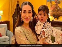 करिश्मा कपूर ने जेह अली खान के साथ शेयर की दिल छू लेने वाली तस्वीर, फैंस बोले- मौसी और भांजे का प्यार... करिश्मा कपूर ने जेह अली खान के साथ शेयर की दिल छू लेने वाली तस्वीर, फैंस बोले- मौसी और भांजे का प्यार...