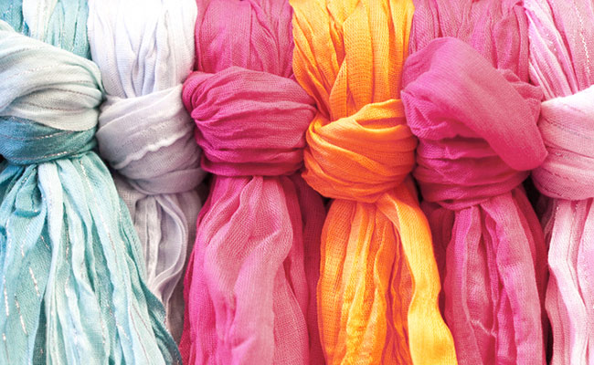 With These Pretty Silk Scarves, Add A Stylish Spin To Even The Most Basic Outfits