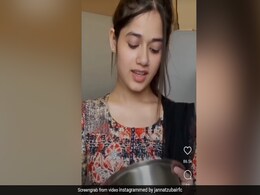 जन्नत जुबैर ने किचन में जाकर की यह गलती तो फैंस ने दे दी ये सलाह, देखें वीडियो  जन्नत जुबैर ने किचन में जाकर की यह गलती तो फैंस ने दे दी ये सलाह, देखें वीडियो