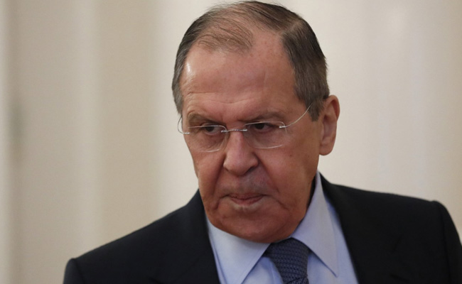 "West Has Declared War On Us": Russia Foreign Minister On Sanctions