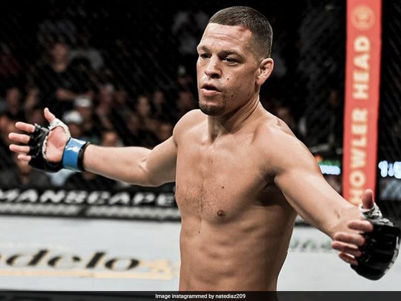Watch: Nate Diaz Throws Fake Punch, MMA Fighter Gets Scared And Spills Drink