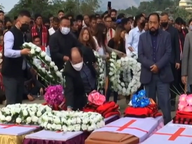 Funeral For 14 Civilians Killed In Botched Operation Held In Nagaland