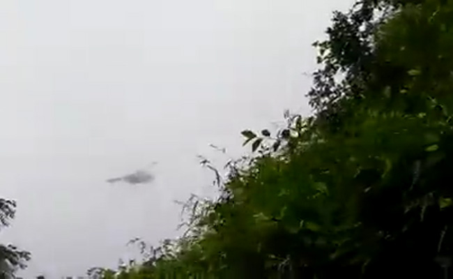 Video Appears To Show Gen Bipin Rawat's Chopper Crash, No Air Force Comment