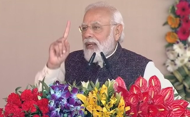 PM Modi Inaugurates Major Fertiliser Plant, AIIMS In UP's Gorakhpur