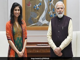 IMF Chief Economist Gita Gopinath Calls On PM Modi IMF Chief Economist Gita Gopinath Calls On PM Modi