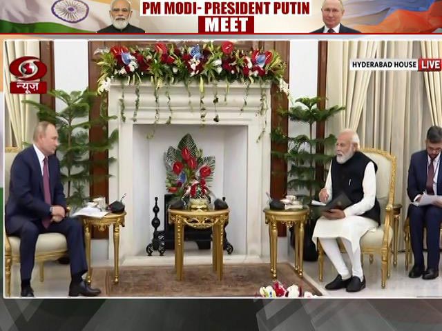 "No Change In India-Russia Ties Despite Pandemic": PM Modi After Meeting Putin