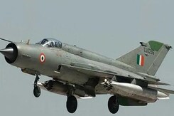 Indian Air Force's MiG-21 Fighter Jet Crashes In Rajasthan, Pilot Dies Indian Air Force's MiG-21 Fighter Jet Crashes In Rajasthan, Pilot Dies