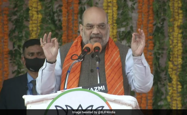 उत्तर प्रदेश में अब कोई 'बाहुबली' नहीं बल्कि 'बजरंगबली' दिखाई पड़ते हैं : अमित शाह