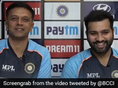 Watch: Rohit Sharma Speaks About Working With "Fantastic" Rahul Dravid