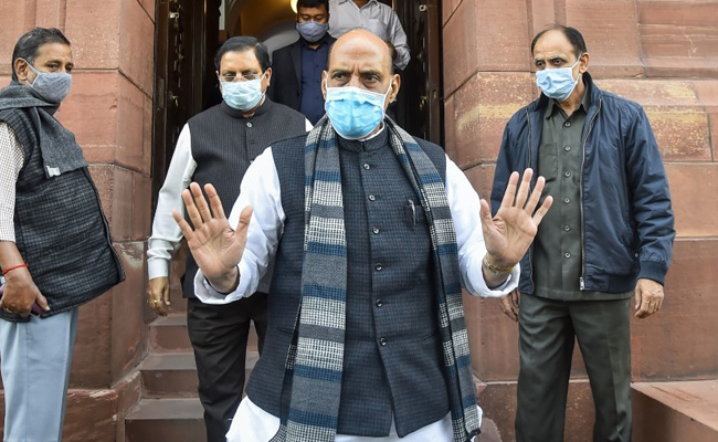 Defence Minister Rajnath Singh To Brief Parliament On Chopper Crash