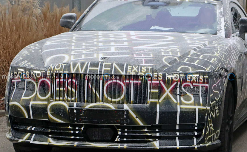 Rolls-Royce Spectre EV Spotted For The First Time