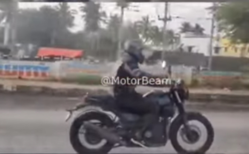 Royal Enfield Scram Spotted On Test In Latest Spy Video