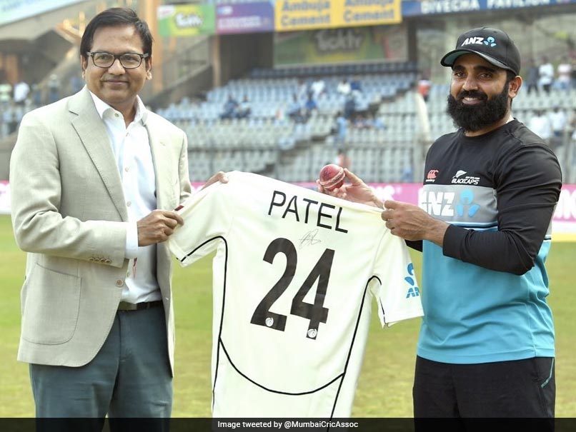 Ajaz Patel Lauded For Donating 10-Wicket Ball To Upcoming MCA Museum