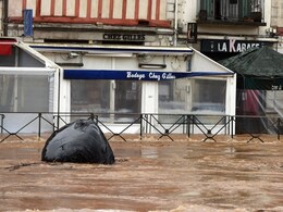 Southwest France Hit By Flooding After Heavy Rains Southwest France Hit By Flooding After Heavy Rains