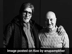 "Legends Are Forever": Anupam Kher Is Thrilled To Co-Star With Big B