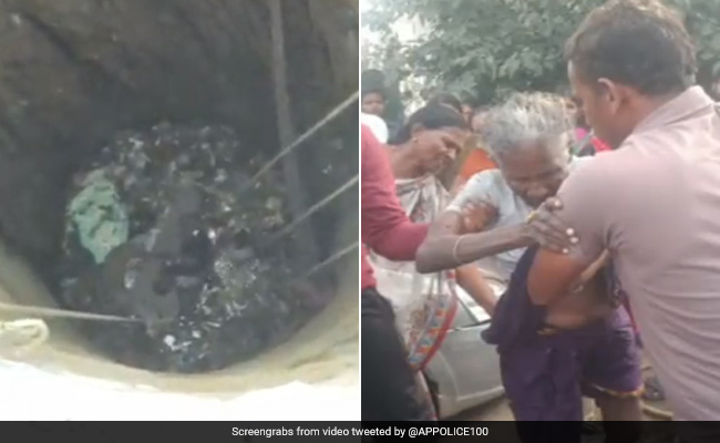 कुएं में गिरी बुजुर्ग महिला को बचाकर हीरो बनी पुलिस, रेस्क्यू वीडियो देख लोगों ने भी जमकर की तारीफ