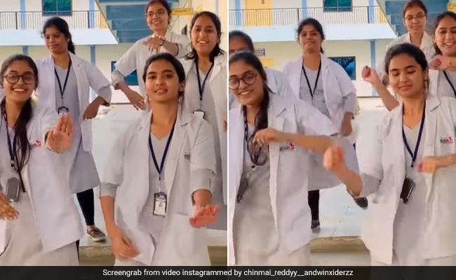 जुगनू सॉन्ग पर डांस कर मेडिकल छात्राओं ने बटोरी तारीफें, सोशल मीडिया पर वायरल हुआ वीडियो