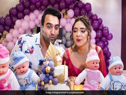 Inside Pooja Banerjee's Baby Shower - See Pics Inside Pooja Banerjee's Baby Shower - See Pics