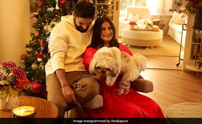 Inside Rhea Kapoor's Christmas Party With Her Husband Karan Boolani - See Pics