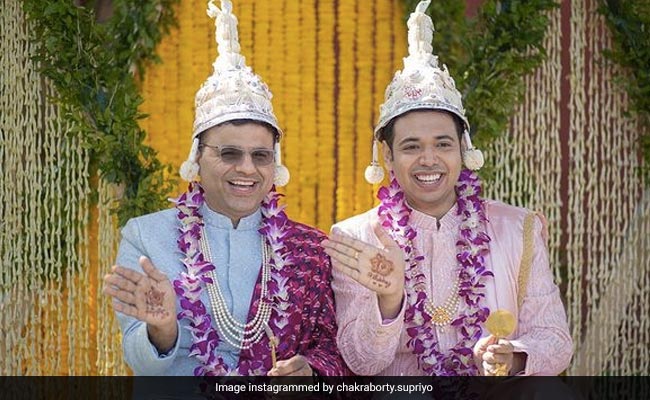 Hyderabad Gay Couple Get Married In Front Of Family And Friends