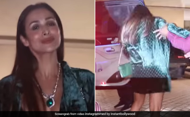 हाई हील्स में बिगड़ गया Malaika Arora का बैलेंस, गिरने से बाल-बाल बचीं एक्ट्रेस- देखें वीडियो