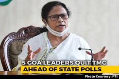 'Trinamool Hasn't Understood Goa': 5 Leaders Quit Ahead Of State Polls 'Trinamool Hasn't Understood Goa': 5 Leaders Quit Ahead Of State Polls