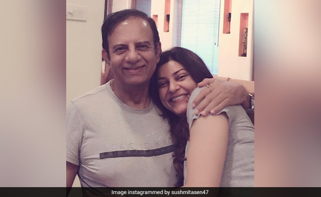 "You Are Amazing Baba": Sushmita Sen Writes A Birthday Post For Father Shubeer Sen