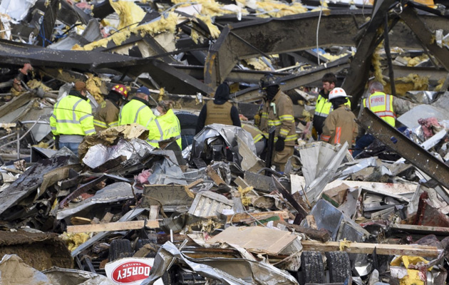 "Like A Bomb": Tornado Levels Tight-Knit Kentucky Community
