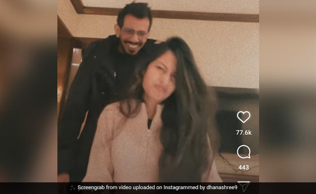 युजवेंद्र चहल ने पत्नी को जमकर किया तंग तो वीडियो शेयर कर धनाश्री बोलीं- जब आपका पार्टनर सारा खाना खा जाए