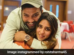 Rohit Sharma's Special Message For Wife Ritika Sajdeh On Her Birthday