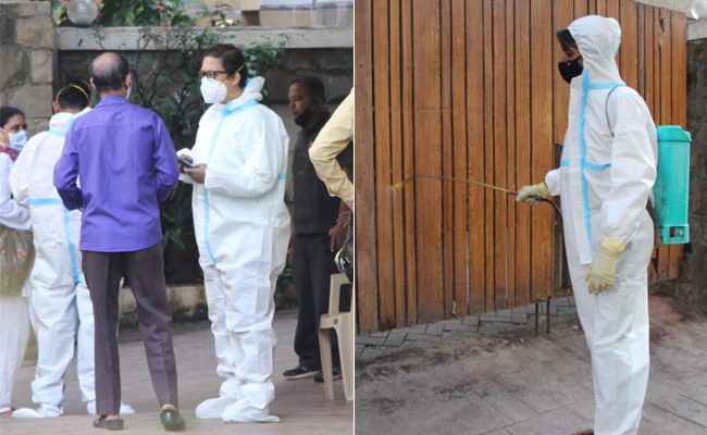 Pics: Kareena Kapoor, Karan Johar's Homes Sanitized After Dinner Guests Test COVID-Positive