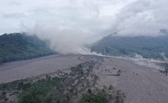 'Can Only Pray': Rescue Ops Hampered As Indonesia Volcano Erupts Again