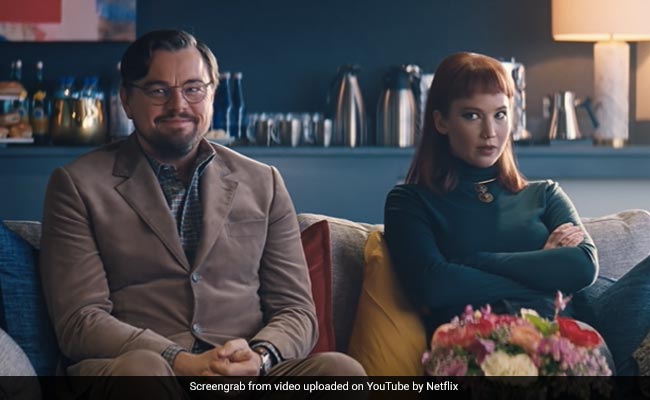 Don T Look Up Review Leonardo Dicaprio And Jennifer Lawrence S Film Hits The Right Buttons 3 5 Stars Out Of 5 Don T Look Up Review Leonardo Dicaprio And Jennifer Lawrence S Film Hits The Right Buttons 3 5 Stars Out Of 5