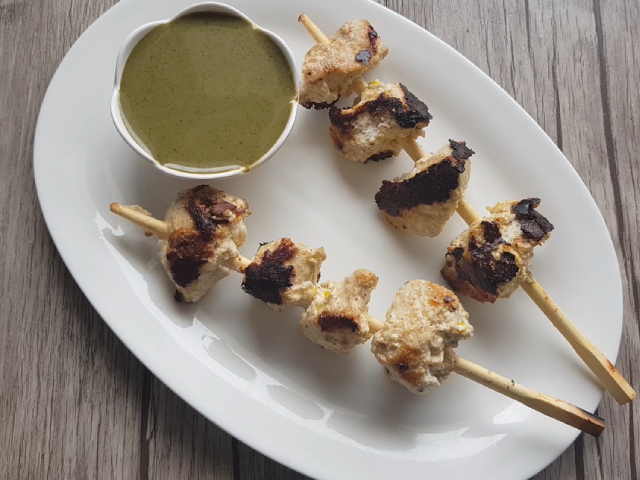 Chicken Malai Kebab Recipe | How To Make Chicken Malai Kebab