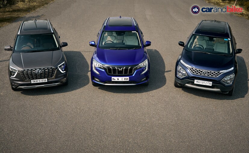 Grand SUV Comparison: Mahindra XUV700 vs Tata Safari vs Hyundai Alcazar Grand SUV Comparison: Mahindra XUV700 vs Tata Safari vs Hyundai Alcazar