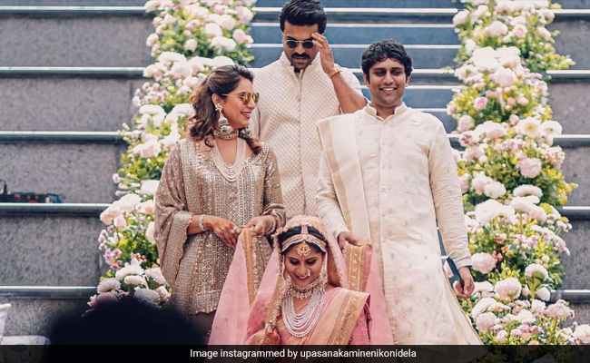 Ram Charan's Wife Upasana Shares Dreamy Pics From Sister's Wedding