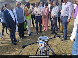 In A First, Drone Delivers 300 Covid Vaccines To Remote Village In Maharashtra In A First, Drone Delivers 300 Covid Vaccines To Remote Village In Maharashtra