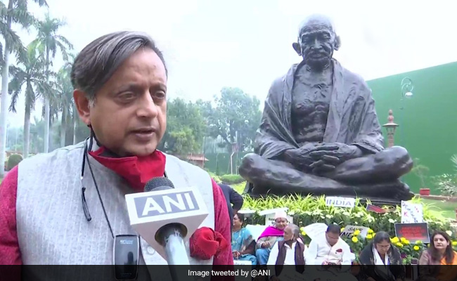 Protest By BJP MPs Like "Salt In Wound": Congress MP Shashi Tharoor