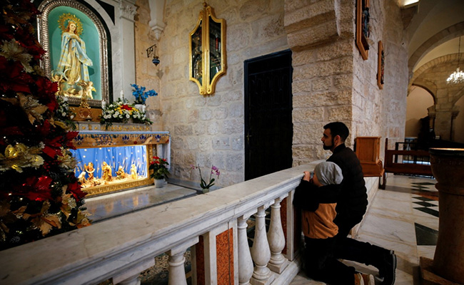 Bethlehem Celebrates Christmas With Few Pilgrims To Bring Cheer